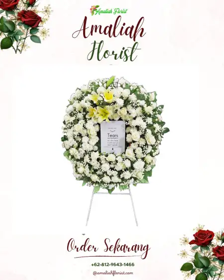Krans Bunga Duka Kawasan Perkantoran Soekarno Hatta Bandung